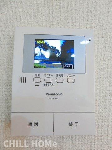ウエスト　ピースＢのセキュリティ|当社、チルホームのHPもご覧ください(^^)/物件情報多数♪