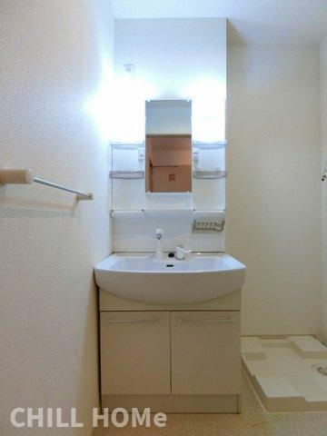 ウエスト　ピースＢの洗面所|当社、チルホームのHPもご覧ください(^^)/物件情報多数♪