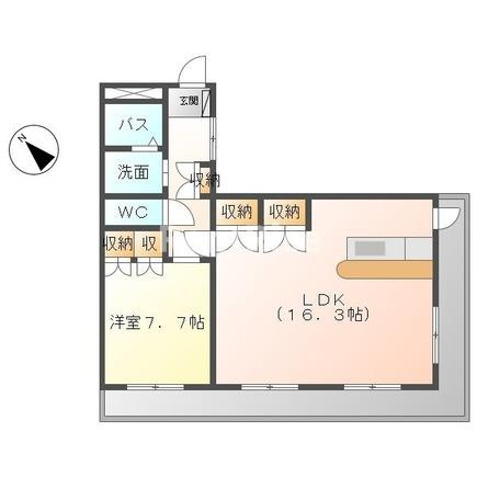 モンルポ瑞穂の間取り|間取図
