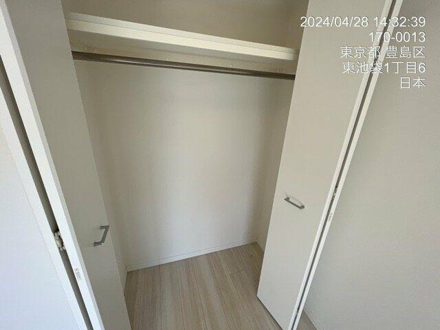 スカイコートパレス西巣鴨の収納|クローゼット 