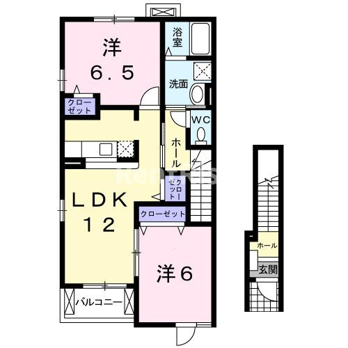 ドゥーメゾン　ＮⅡの間取り|間取図