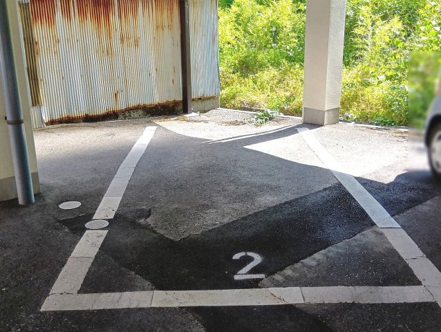 ハイツMの駐車場|駐車場です