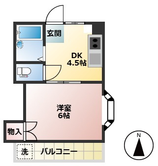 ハイツMの間取り