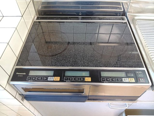 ハイツMのキッチン|コンパクトなキッチンで掃除もラクラク