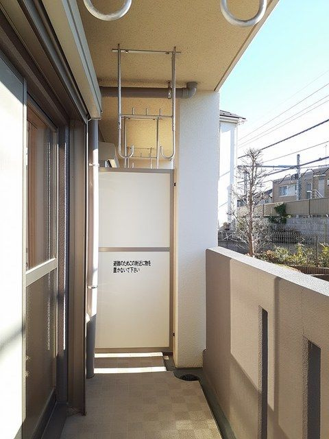 スプリングⅡのバルコニー