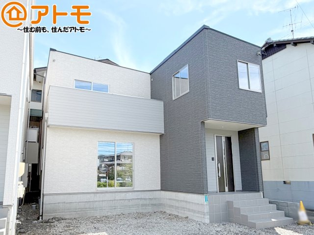 【外観】 | 葵区古庄三丁目6期　新築戸建　2号棟 | どっしりとした外観は安心感のあるマイホームを実感できますね♪