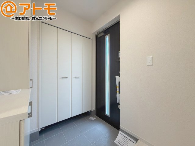 【玄関】 | 葵区古庄三丁目6期　新築戸建　2号棟 | ダブルロックで防犯性が高い玄関ドアです！