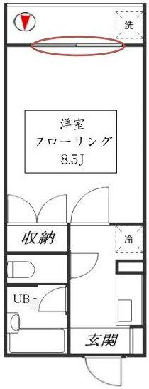 コーポ山吹【おとり物件なし】#学生・社会人にオススメ！初期費用分割払いOK！の間取り