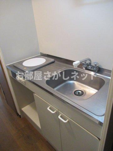 コーポ山吹【おとり物件なし】#学生・社会人にオススメ！初期費用分割払いOK！のキッチン