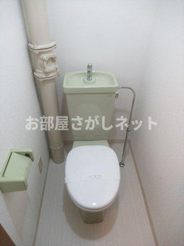 コーポ山吹【おとり物件なし】#学生・社会人にオススメ！初期費用分割払いOK！のトイレ