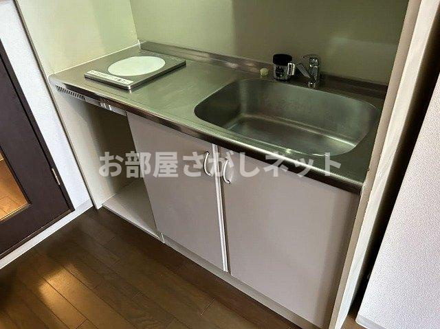ライオンズプラザ伊勢佐木町通り【おとり物件なし】#学生・社会人にオススメ！初期費用分割払いOK！のキッチン|1口IHコンロ