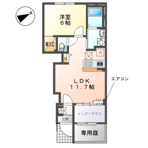 グランドゥール　エスの間取り
