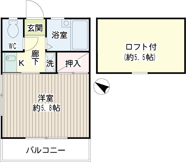 横浜市港南区笹下２丁目のアパート