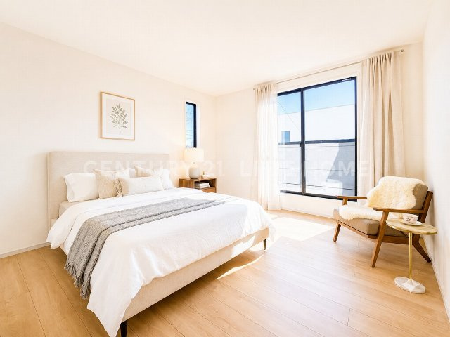 【寝室】 | 戸建 横浜市青葉区鴨志田町 | 落ち着いて過ごせるお部屋なので、寝室にいかがでしょうか