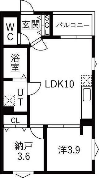 DEVELD西又兵ヱの間取り