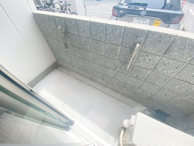 AILE小林のバルコニー
