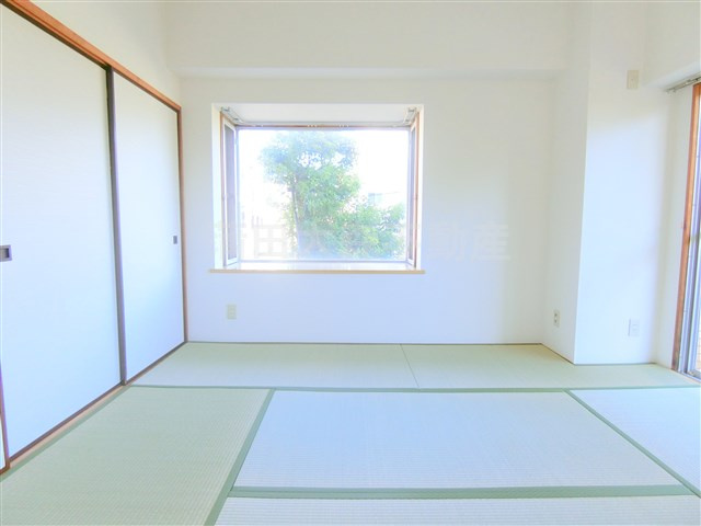 多摩リバビューマンションの和室|和室6帖
