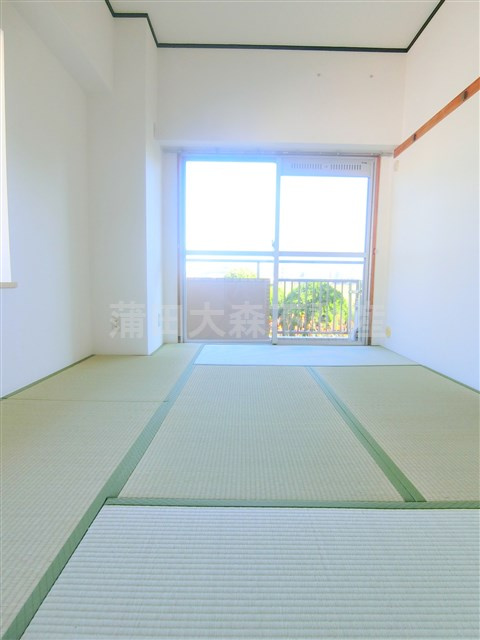 多摩リバビューマンションの和室|和室6帖