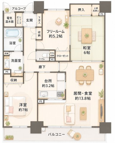 リバティパーク枚方D棟の間取り|間取り図はいかがですか？ご希望を叶える間取りですか？リビングの広さは？水回りの位置は？カウンターキッチン？など色々な情報が集約されています。弊社ではリフォームなどのご相談も承っております。