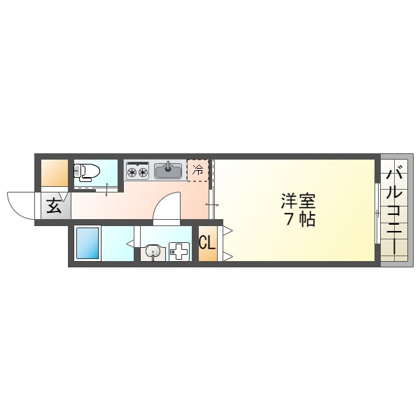 ワコーレヴィアーノ須磨月見山本町Ⅱの間取り