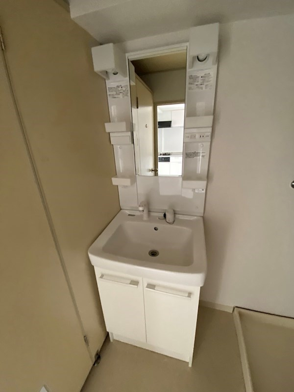 ハイツ菊水の独立洗面台
