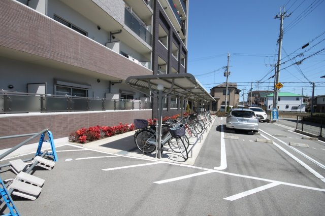 エクセランの駐車場|駐輪場です