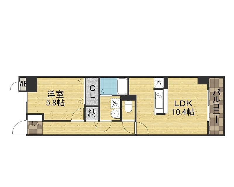 エクセランの間取り
