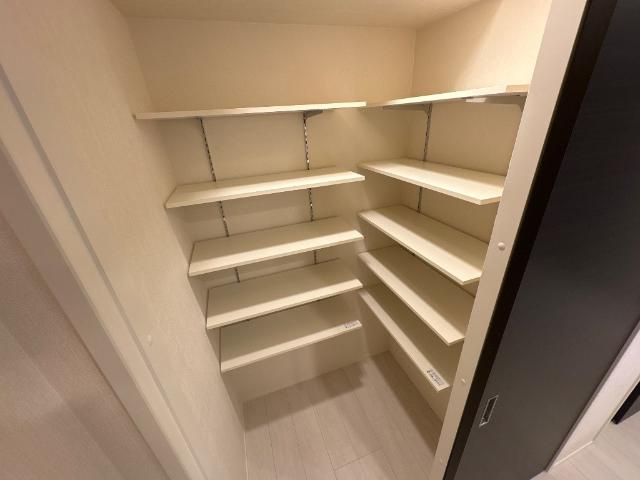 ｓｕｎｓｈｉｎｅ　ｒｅｓｉｄｅｎｃｅの収納|キッチン裏収納