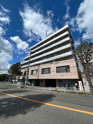 ハイツ菊水の玄関