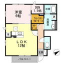 【間取り】 | １LDKのお部屋です