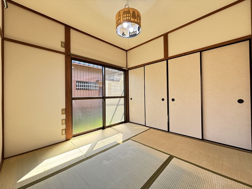 本田５丁目貸家　D棟の寝室|寝室です