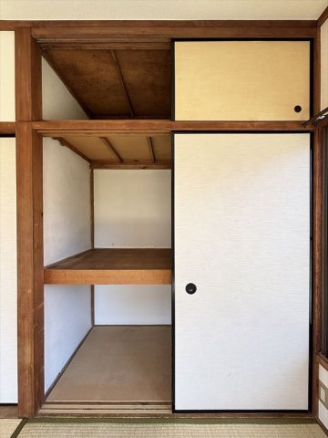 本田５丁目貸家　D棟の収納|収納のためのスペースです