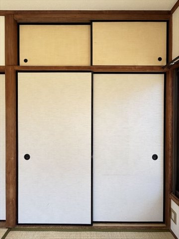 本田５丁目貸家　D棟の収納|大きなスペースがあり、収納には困りません