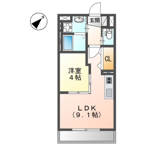 サンステージの間取り