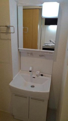 プラシードの洗面所|コンパクトで使いやすい洗面所