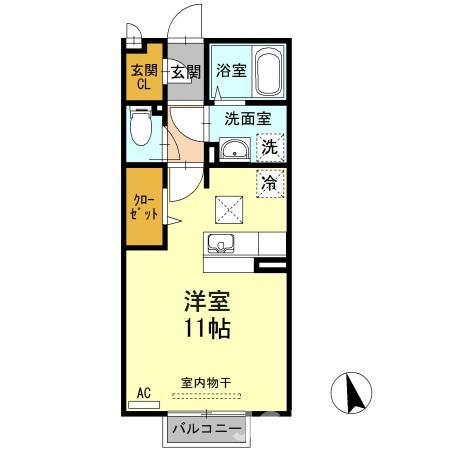 プラムコートの間取り