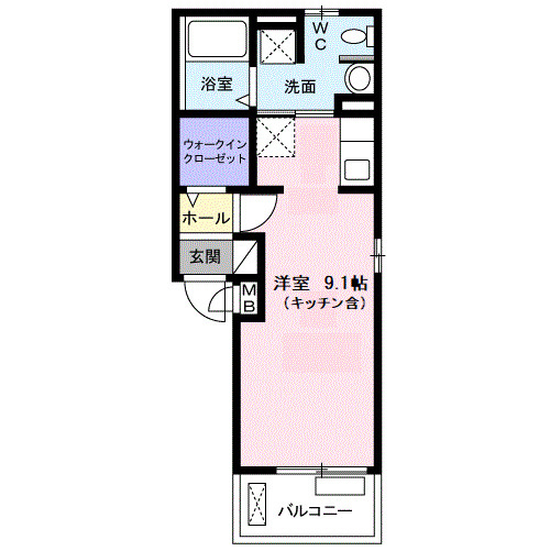 エクセレント　グローブⅡの間取り
