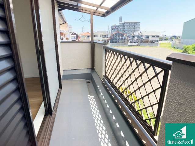 加古川市野口町良野　中古一戸建てのバルコニー|日当たりのよいバルコニー！お部屋が開放的に！