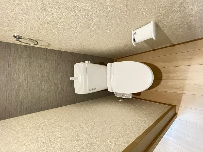 Ｋハウス・Ｒのトイレ|ゆったりとした空間のトイレです