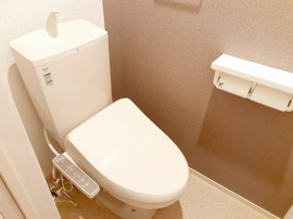 落ち着いたトイレです