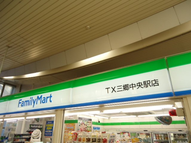 ＲＩＶＥＲＳＩＤＥ　ＢＲＩＮ（リバーサイドブラン）の周辺|ファミリーマートTX三郷中央駅店まで770ｍ