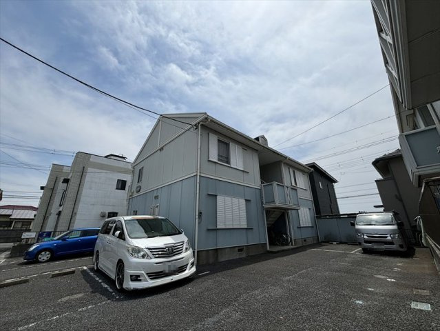 コーポマツノキ四番館の外観|外はこのようになっています