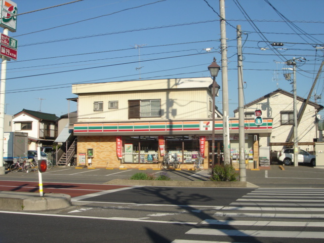 フォーエバービーチの周辺|セブンイレブン上尾原市店まで822ｍ
