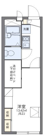 代表的な間取のため実際の間取とは異なる場合があります