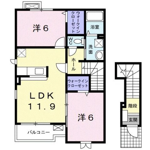 【間取り】 | クレメントＢ