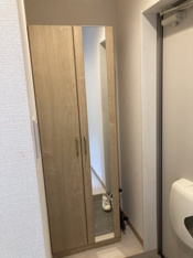 落ち着いた玄関です
