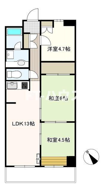 シャトルグランディの間取り