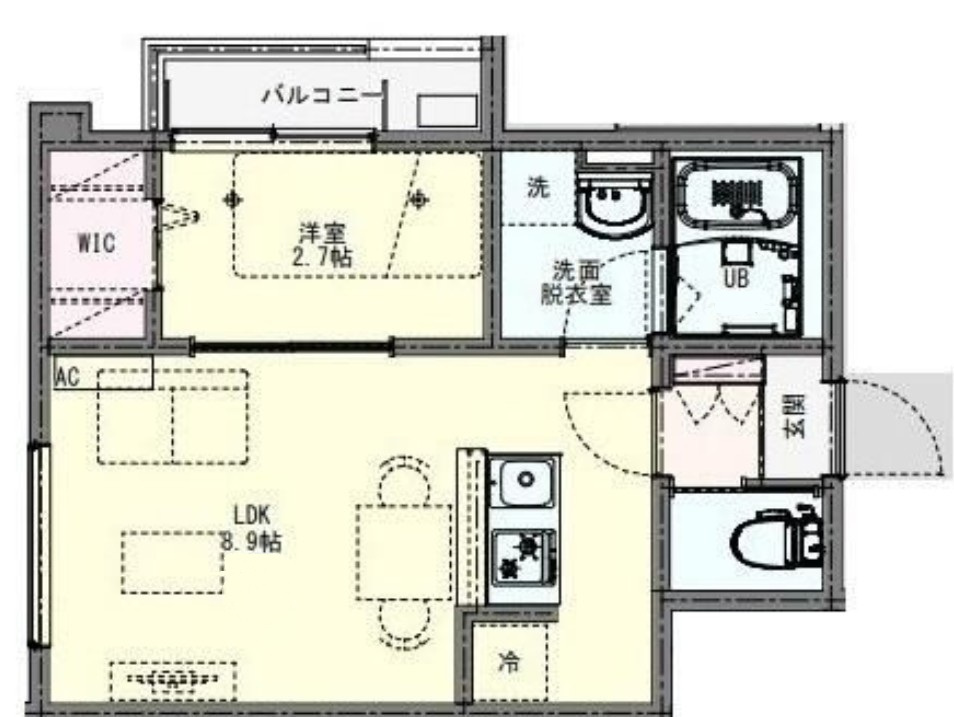 ＫＬＥＩＳ川越市の間取り