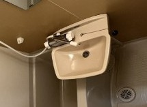 MELDIA大宮北Aの洗面所