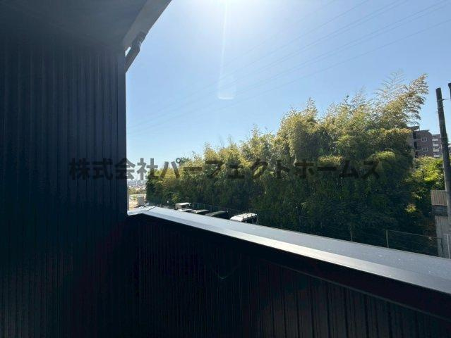 高野道ガレージハウスA棟の展望